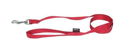 Martin hundesnor basic nylon rød