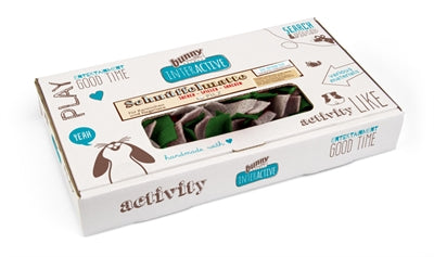 Bunny Nature Snuffelmat følte sig grå grøn