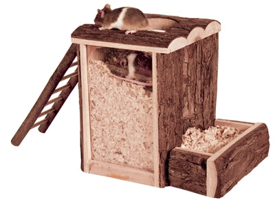 Trixie naturlig levende lege- og gravetårnhamster