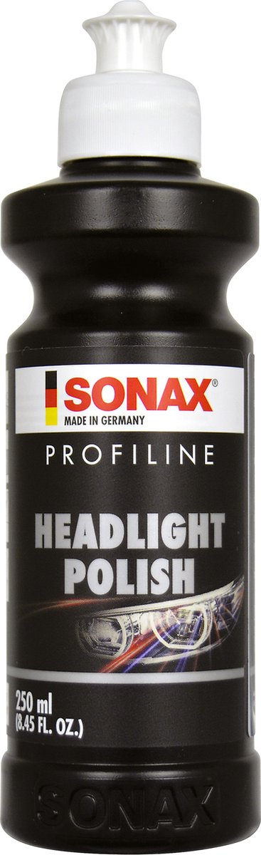 Sonax profil forlygte polering