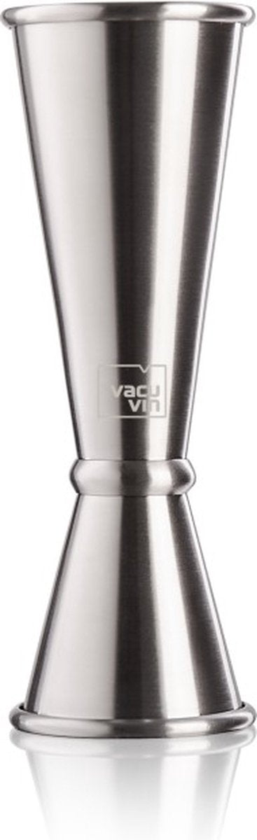 Vacuvin vacu vin - japanese jigger drankmaatje - 60 30 ml - rvs
