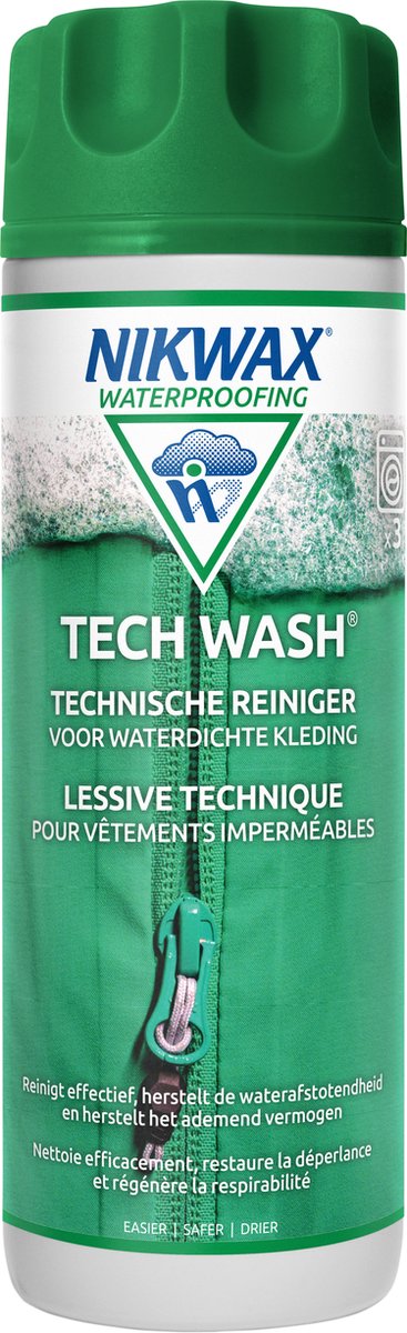 Nikwax tech vask, rengøring til udendørs jakker og tøj 300ml