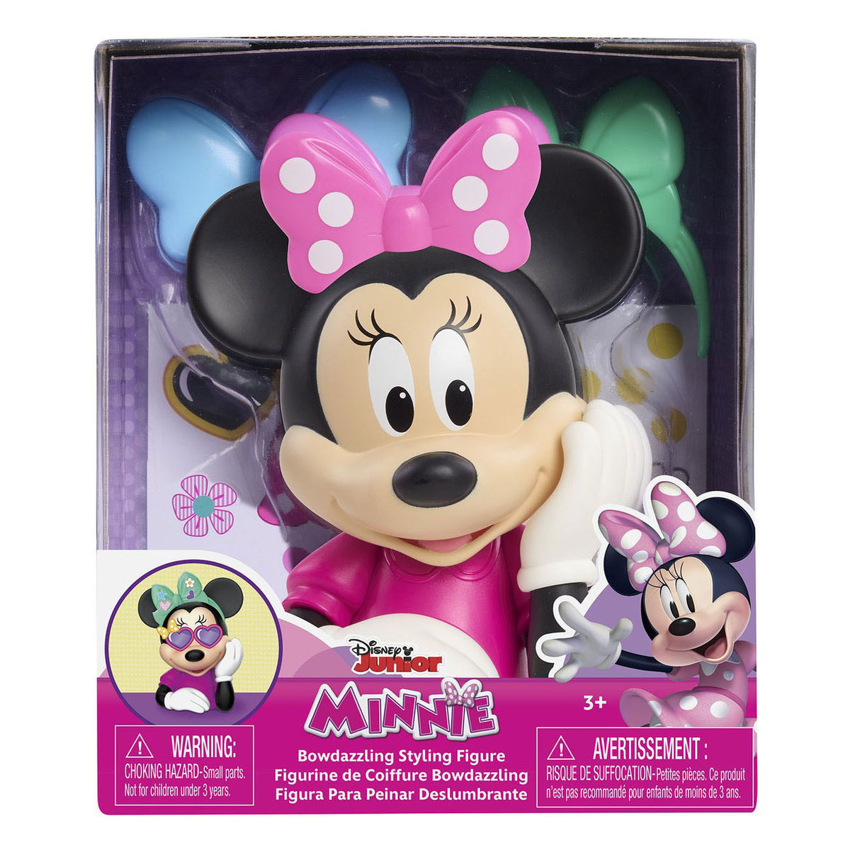 Bare spil minnie bowdazzling dress up figur