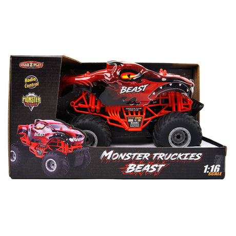 Gear2play rc monster truckies beast monster truck 1:16