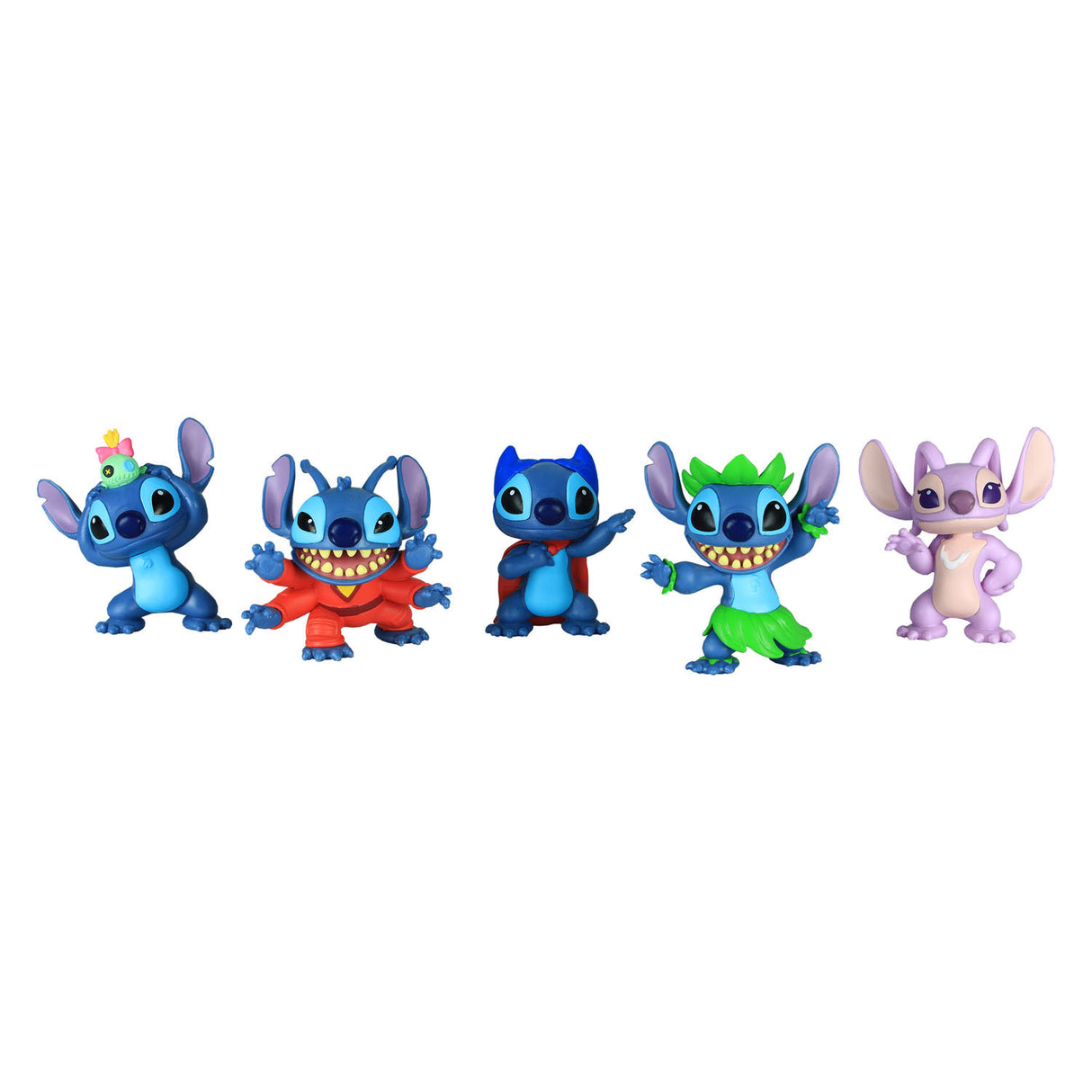 Spectron Disney stitch - sæt med 5 spillefigurer