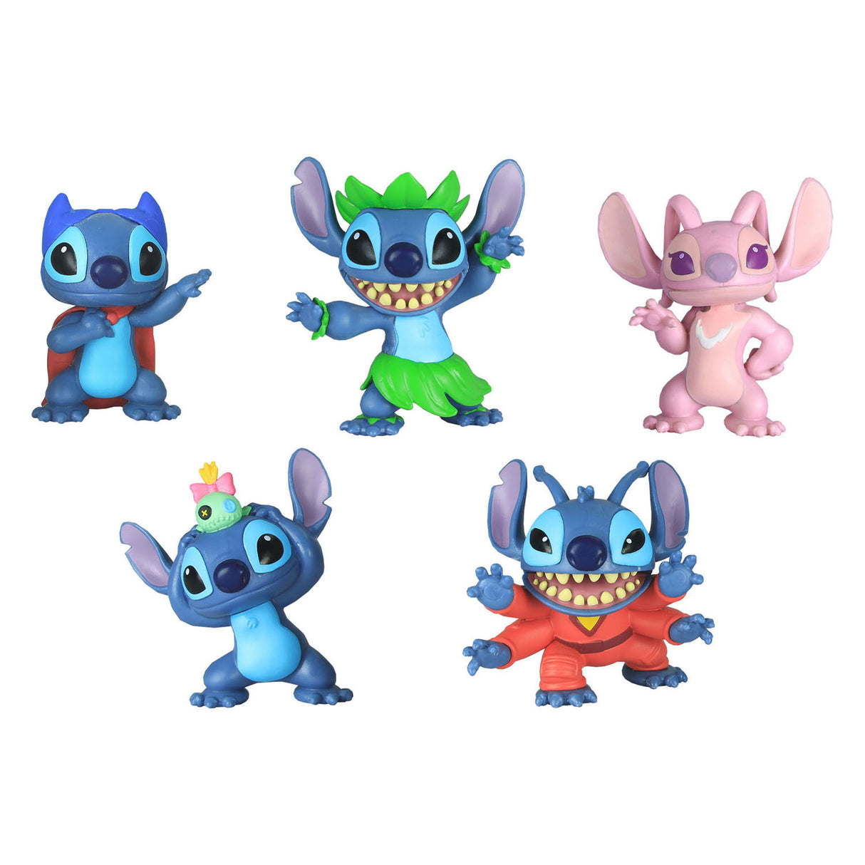 Spectron Disney stitch - sæt med 5 spillefigurer