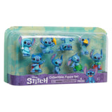 Bare spil Disney stitch - sæt med 8 stitch play figurer