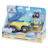 Elg legetøj bluey beach quad spille figur