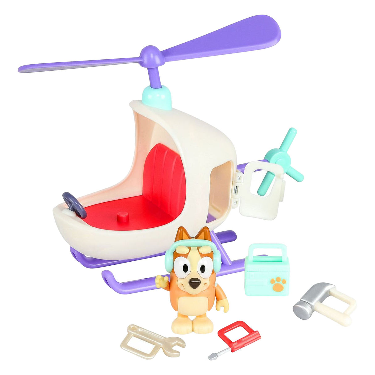 Elg legetøj bluey helikopter bingo spille figur