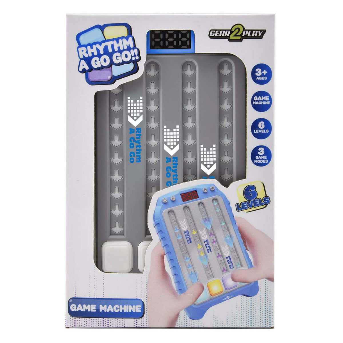 Gear2play rhytm a go følg rytmespillet blåt