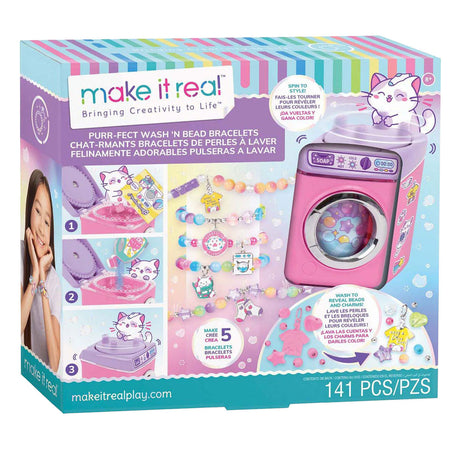 Fremstilling af Spectron purr-fect wash 'n perle armbånd