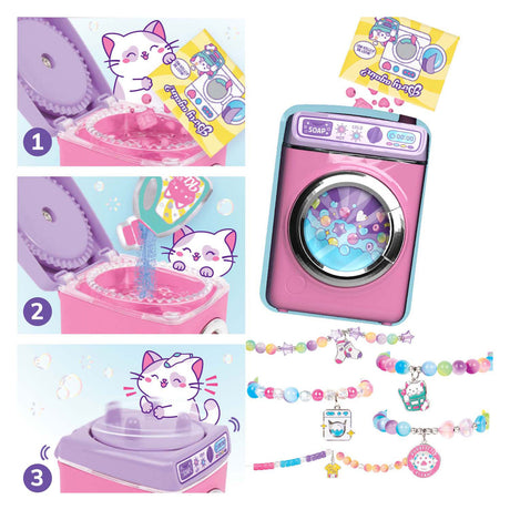 Fremstilling af Spectron purr-fect wash 'n perle armbånd