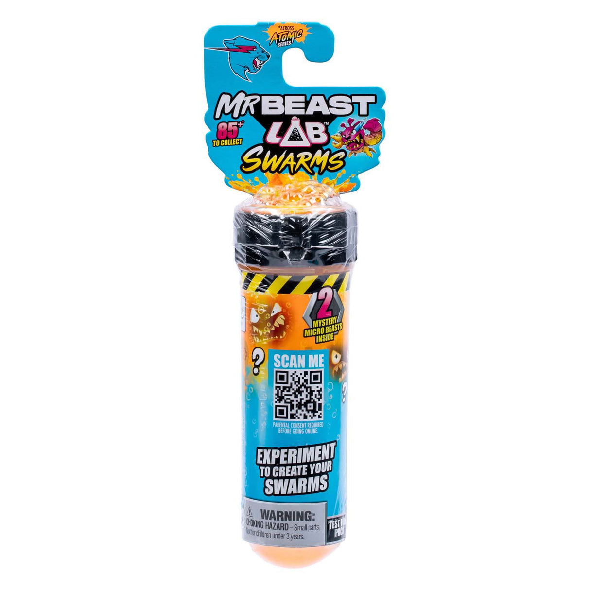 Spectron mrbeast lab swarms serie 2 atomserie actionfigur, 2-pak