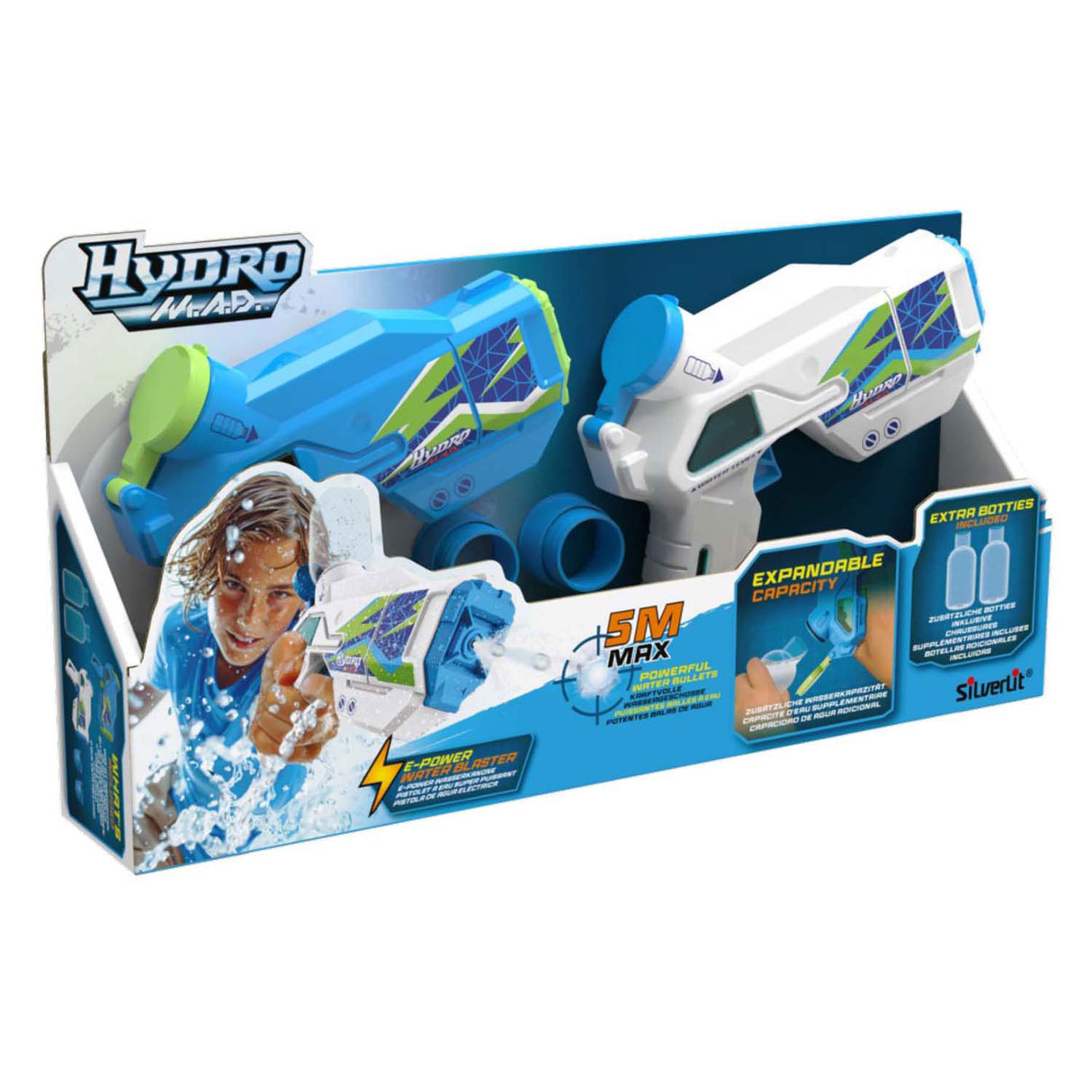 Silverlit hydro mad - mini vandpistoler 2-pak