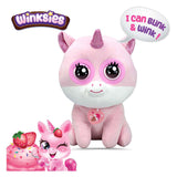 Silverlit winksies strawberry unicorn - interactive cuddly toy in an ice cream cup