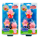 Tomy peppa grisefigurer vandsprøjter, 3 stk.