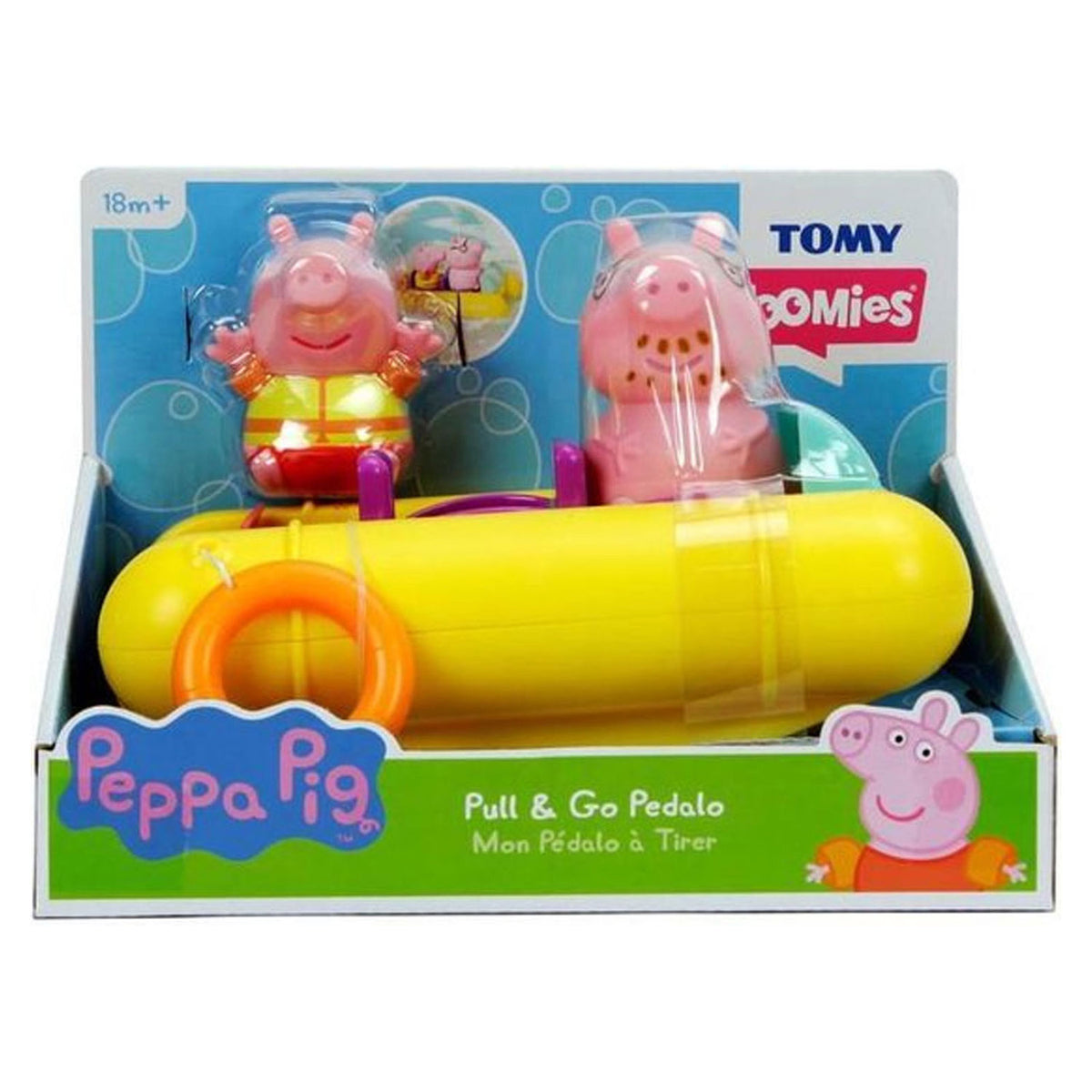 Tomy pedalbåde med Peppa Pig