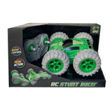 Gear2play rc stunt racer grøn 1:18 - rc bil - kontrollerbar bil