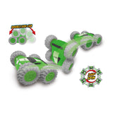 Gear2play rc stunt racer grøn 1:18 - rc bil - kontrollerbar bil