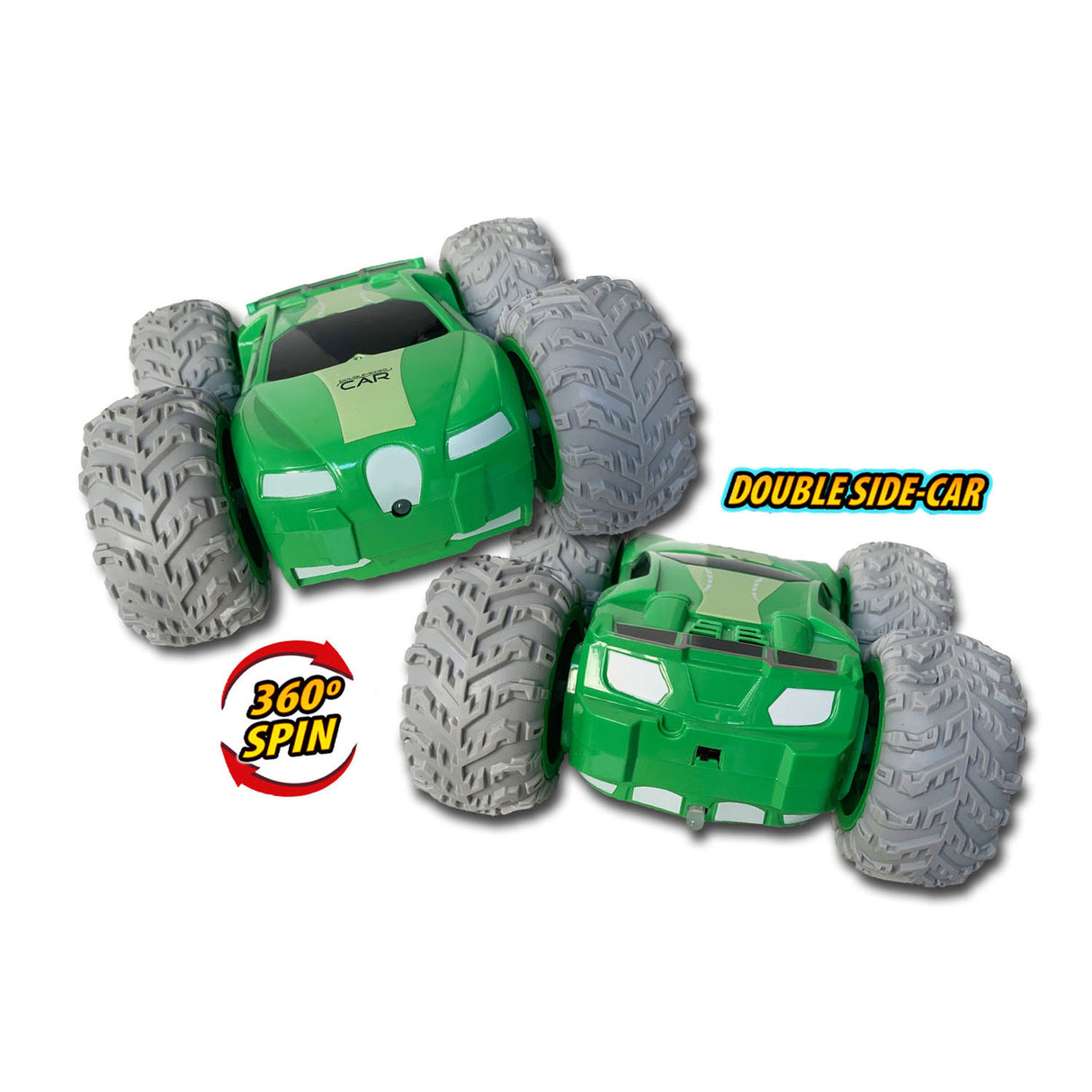 Gear2play rc stunt racer grøn 1:18 - rc bil - kontrollerbar bil