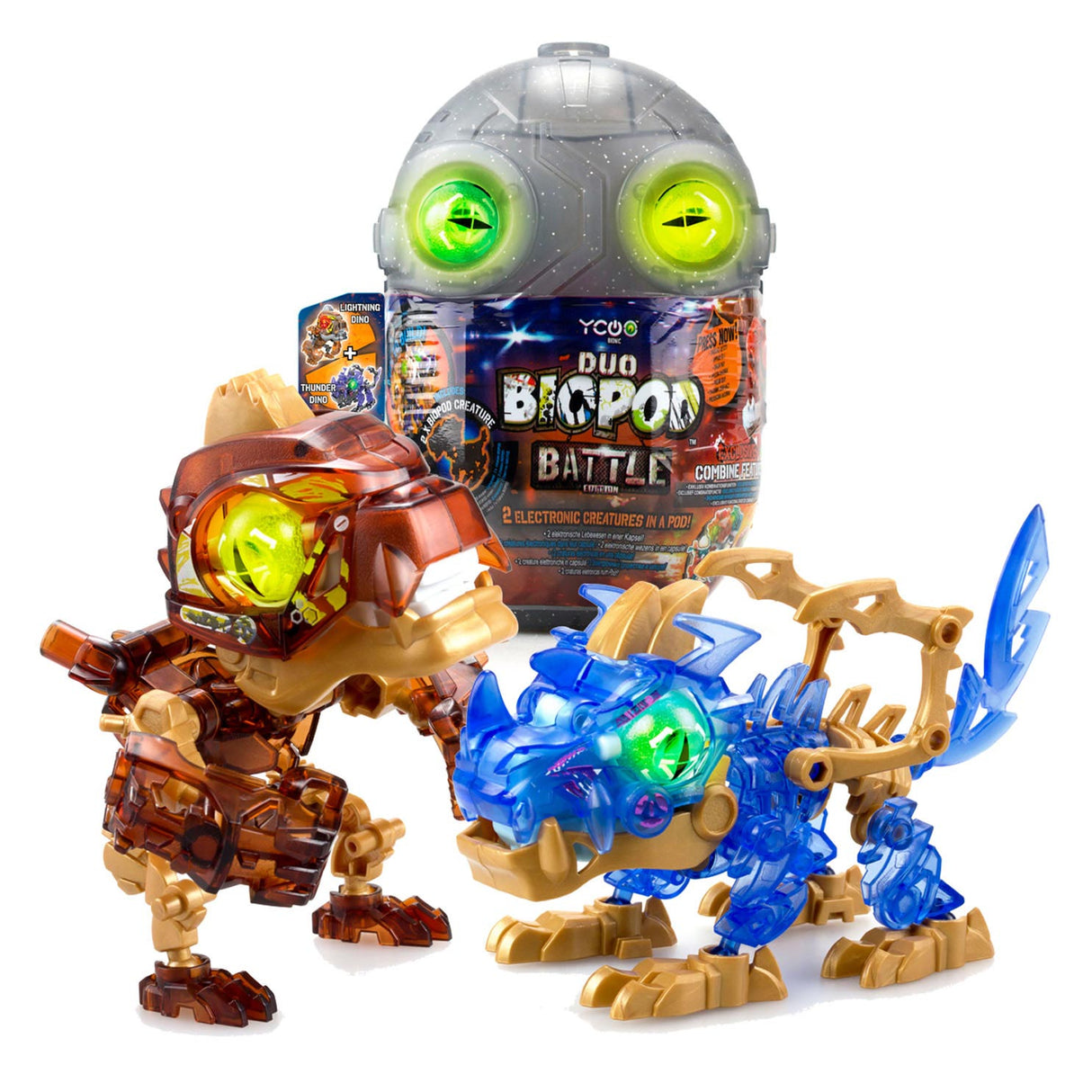 Silverlit biopod battle duo dino
