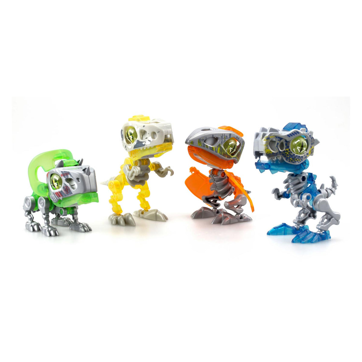 Sølvlyst biopod Battle Mega Set 4 Dinoos