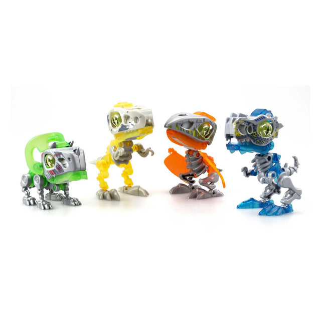 Sølvlyst biopod Battle Mega Set 4 Dinoos
