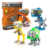 Sølvlyst biopod Battle Mega Set 4 Dinoos