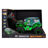Gear2play rc monster destroyer monster truck 1:20