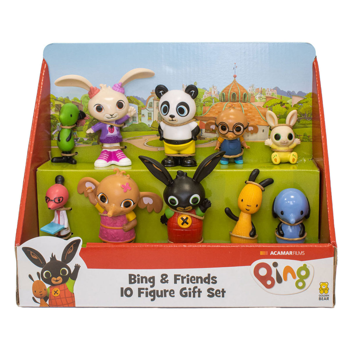 Bing spille figurer, 10 stk.