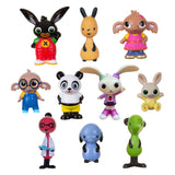 Bing spille figurer, 10 stk.
