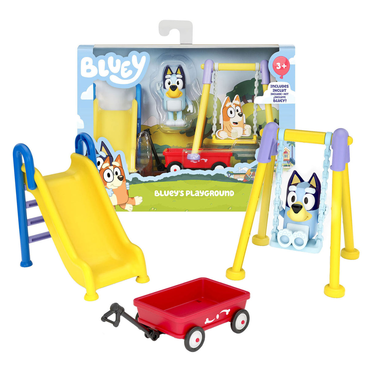 Elglegetøj Bluey Mini Speelset Blueys legeplads