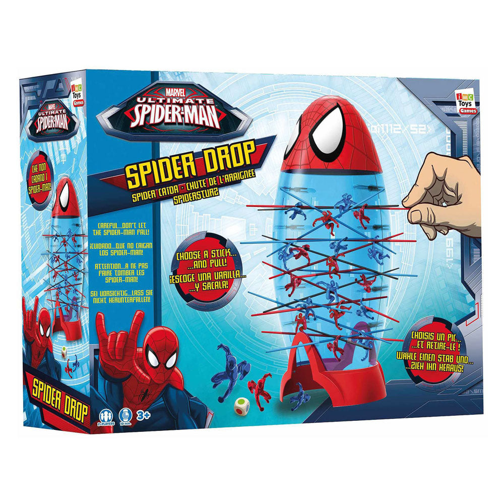Imc toys spiderman spider drop færdighedsspil
