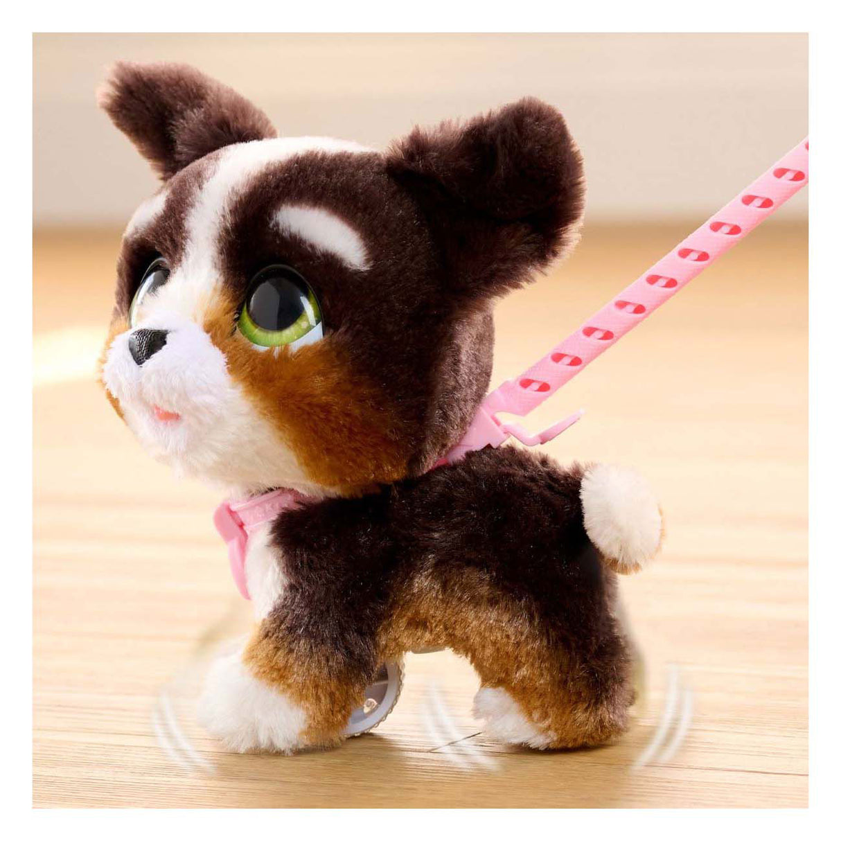 Spectron furreal walk-a-lots bernedoodle interaktivt dyr