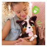 Spectron furreal walk-a-lots bernedoodle interaktivt dyr