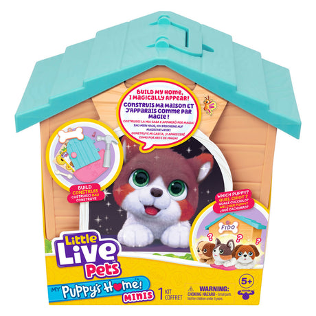 Little live pets overraskelsesvalp krammedyr i hundehus