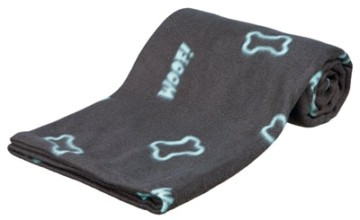 Trixie barney fleece hundetæppe grå