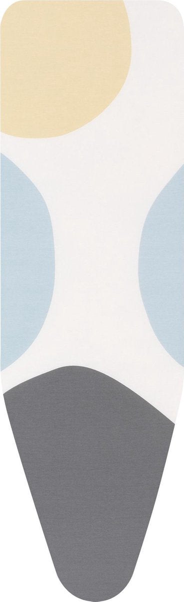 Brabantia perfect flow strygebrætbetræk c - 124 x 45 cm - komplet sæt - fjederbobler
