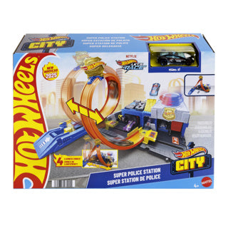 Hot wheels city super politistation - sløjfebane