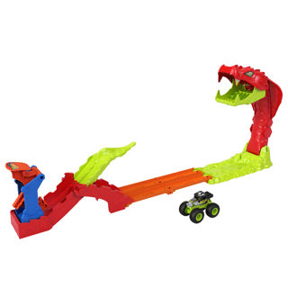 Hot wheels monster trucks snake slam takedown spor