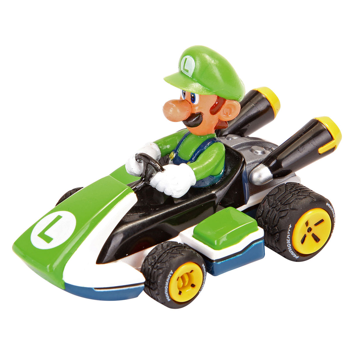 Carrera pull back super mario kart -luigi