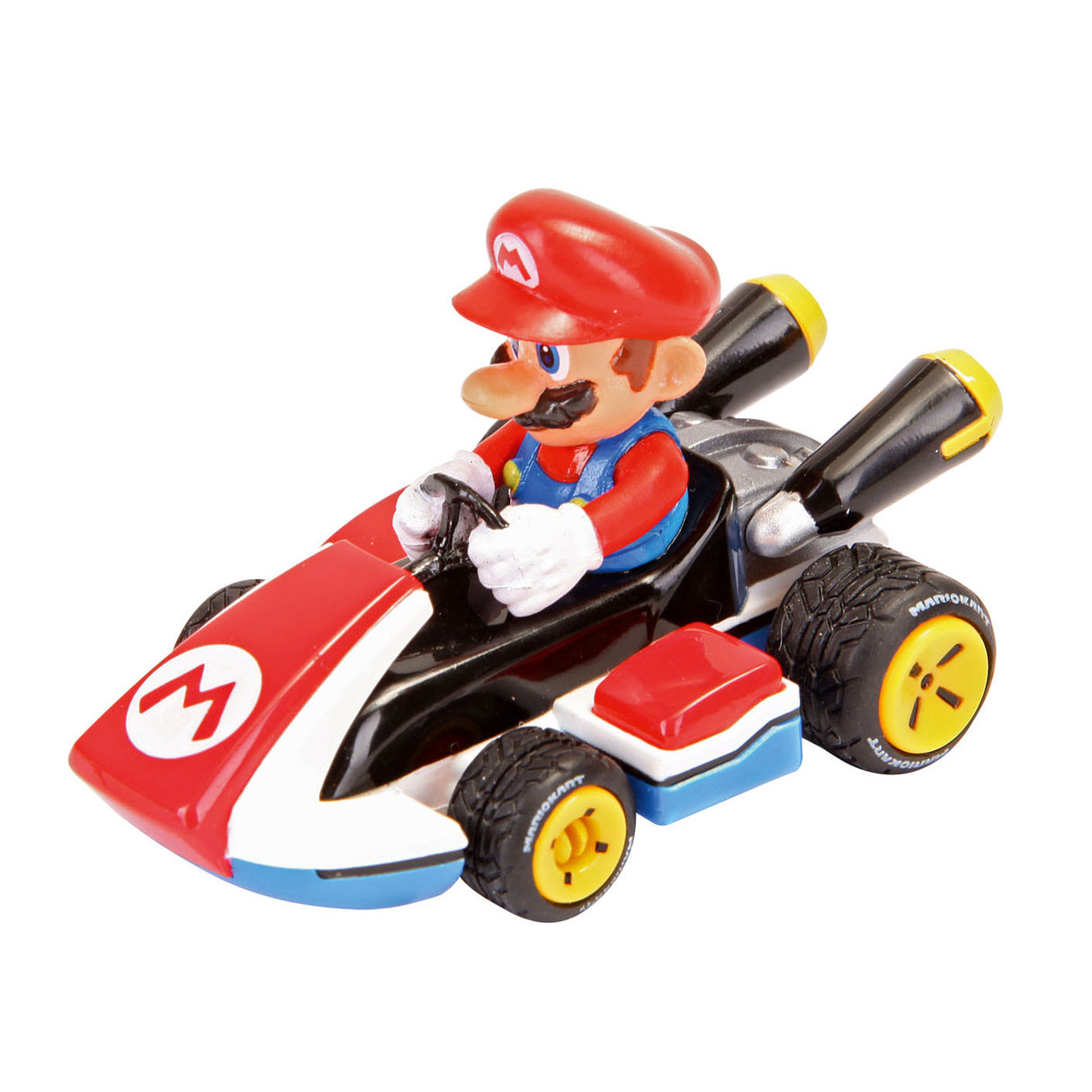Carrera super mario pull back racerbiler, 3 stk.