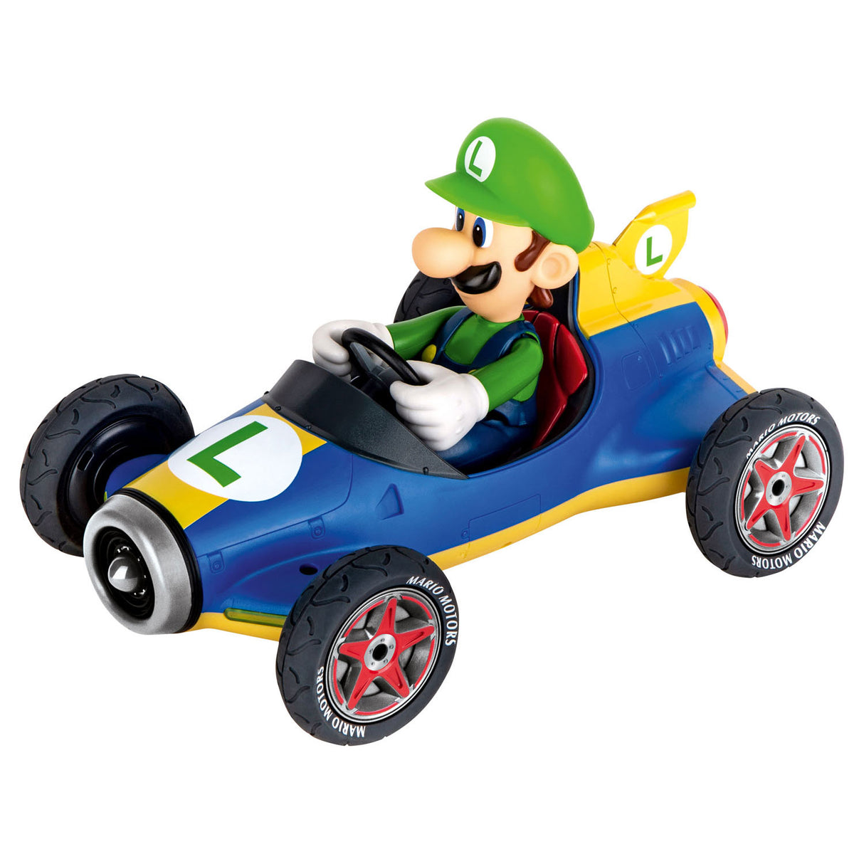 Carrera super mario pull back racerbiler mach 8, 2 stk.