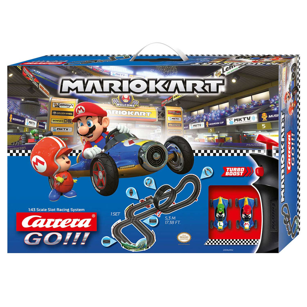 Carrera gå!!! racerbane - mario kart 8