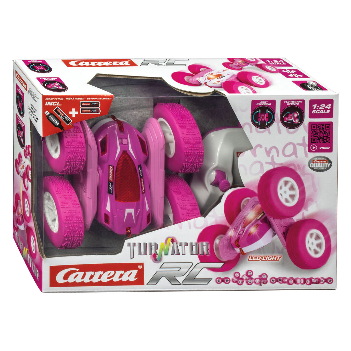 Carrera rc - mini turnator 2.0 pink