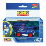 Carrera pull back bilteam sonic racing - sonic speed star