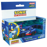 Carrera pull back bilteam sonic racing - blå