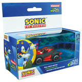 Carrera pull back car team sonic racing - sort