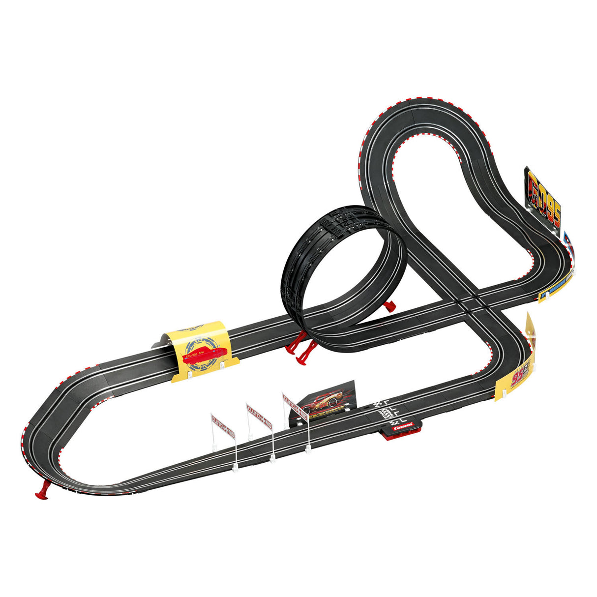 Carrera GO !!! Racebaan Disney Glow Racers