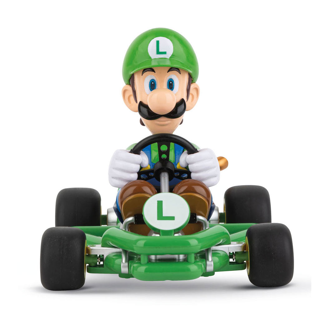 Carrera RC Super Mario Pipe Kart Luigi kontrolleret bil